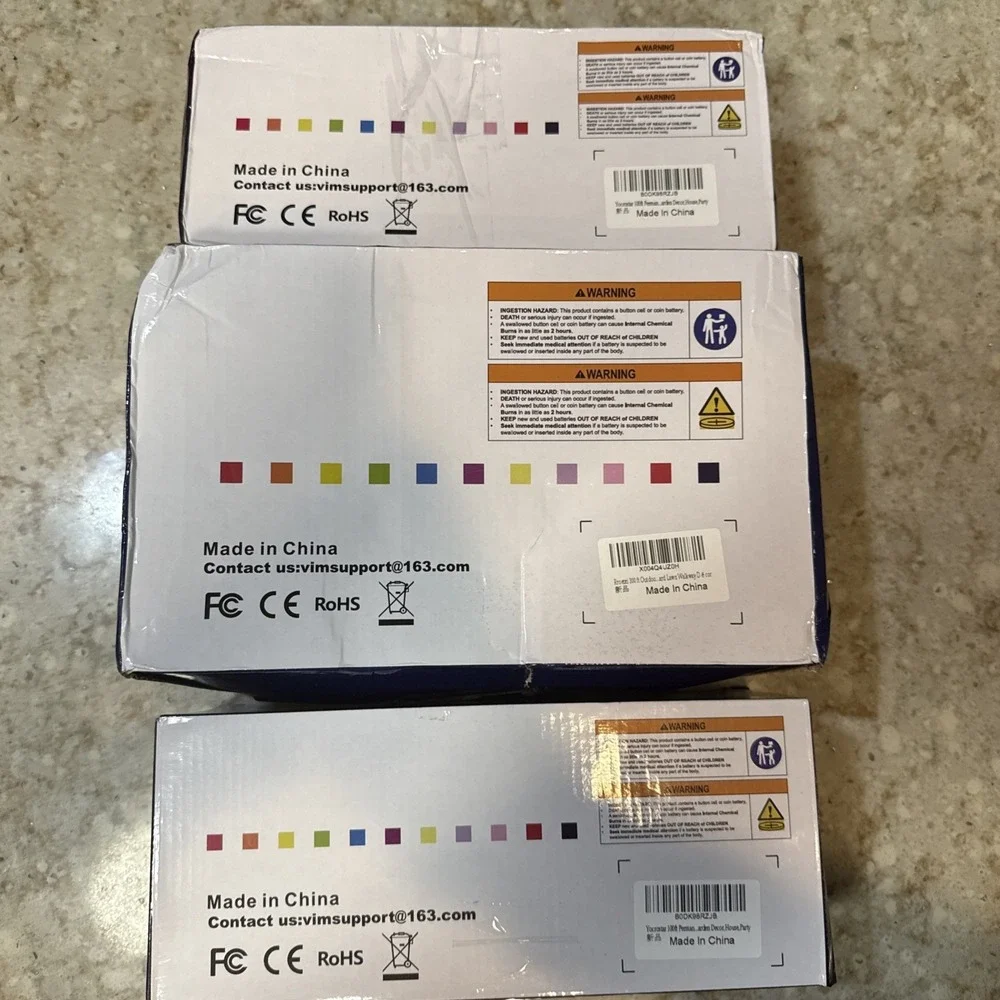 500FT Permanent Outdoor Lights,RGB Eaves IP67‎ Lights with App Control Remote